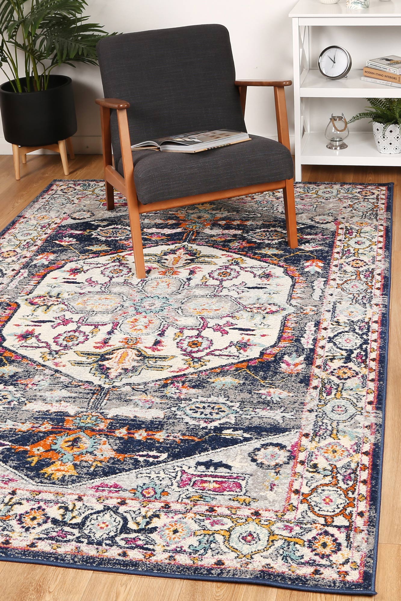 Roselle Enna Multi Transitional Rug