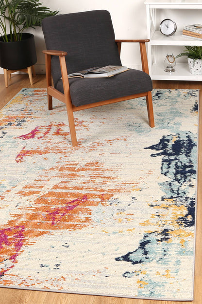 Roselle Alcamo Multi Abtract Rug