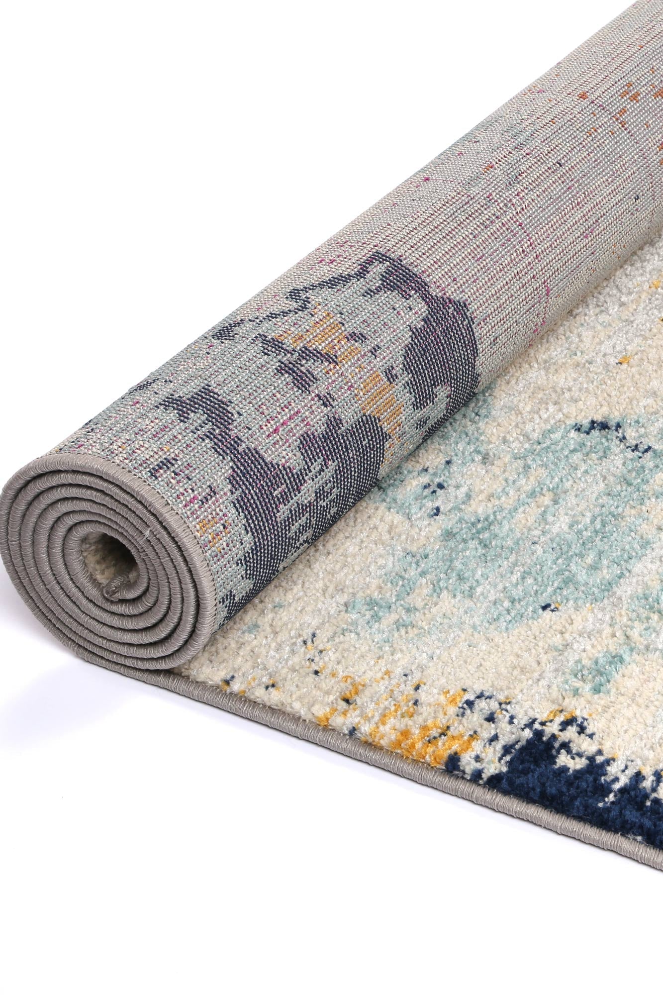 Roselle Alcamo Multi Abtract Rug