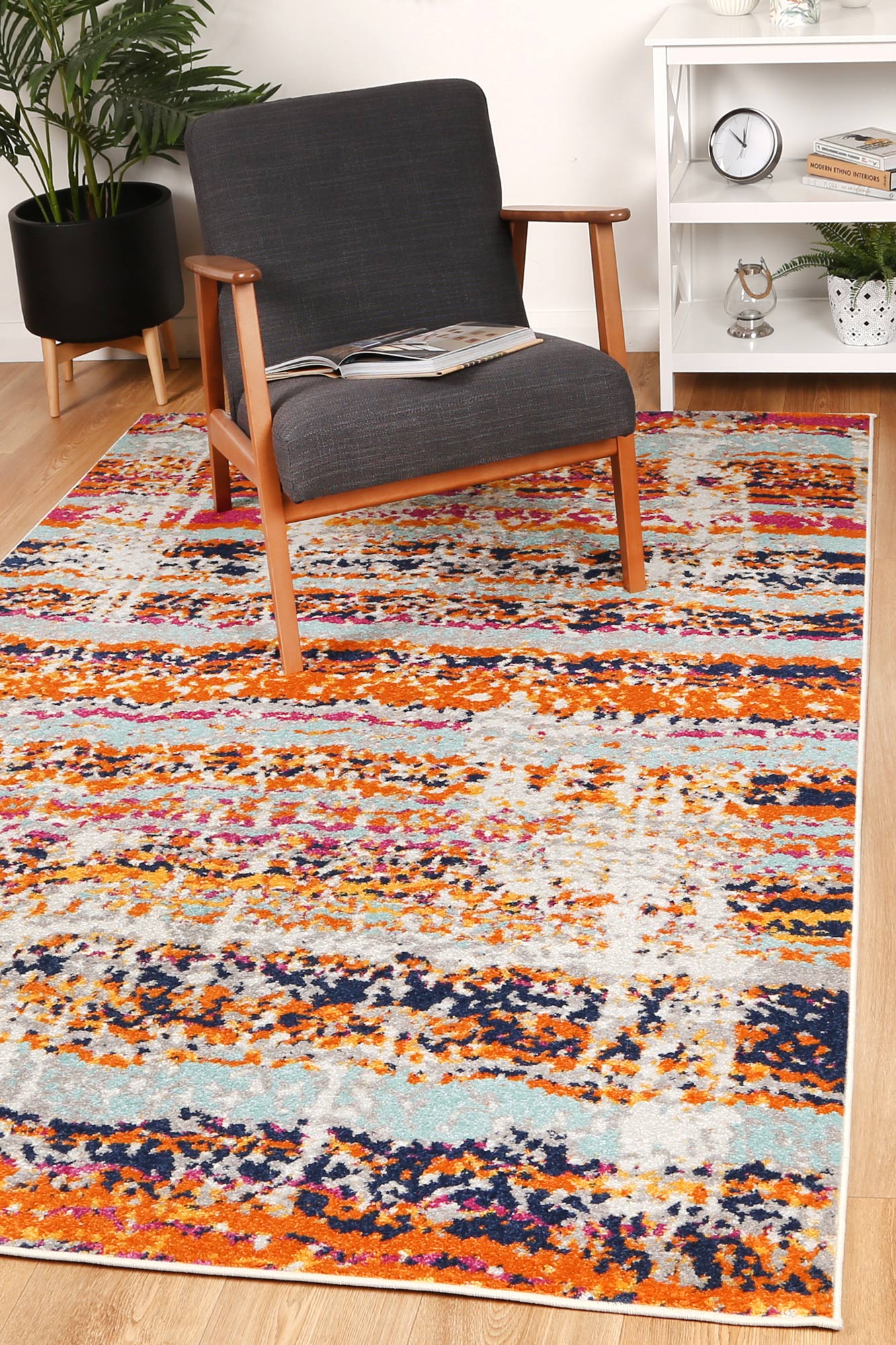 Roselle Carini Multi Contemporary Rug