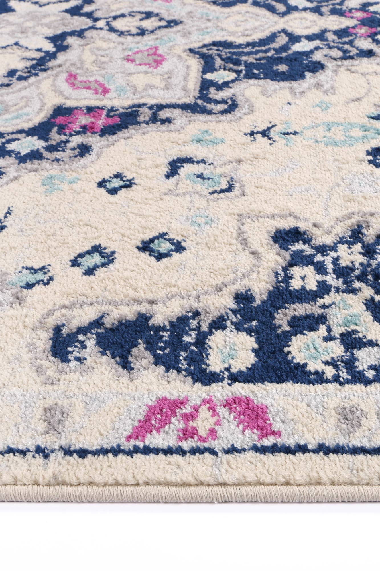 Roselle Acate Ivory & Multi Transitional Rug