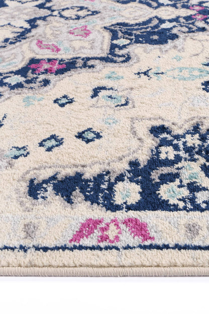 Roselle Acate Ivory & Multi Transitional Rug