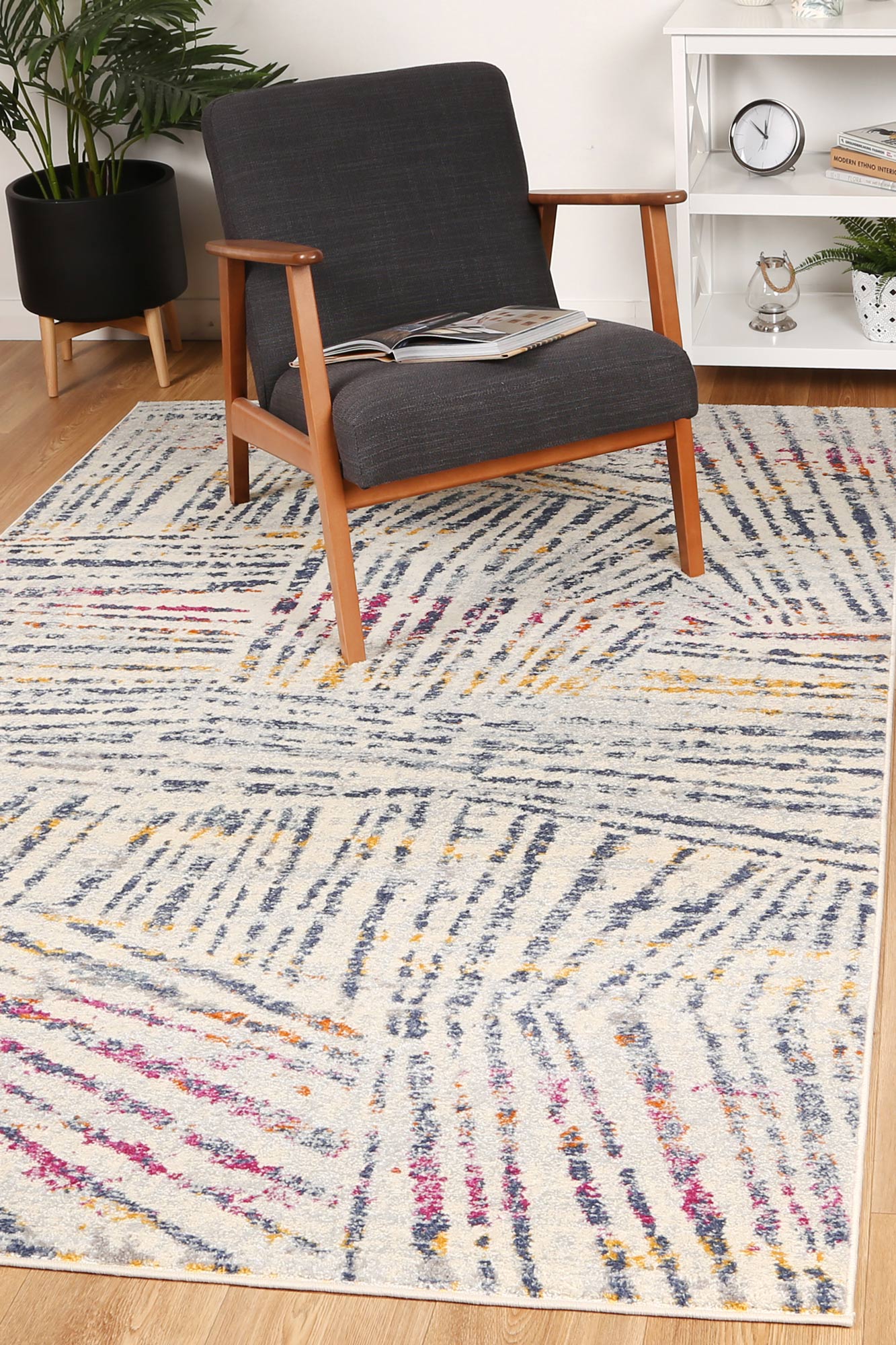 Roselle Liotta Multi Geometric Rug