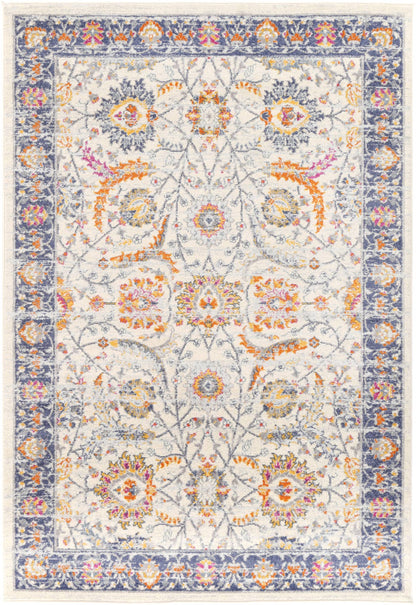 Roselle Mortilli Blue & Yellow Transitional Rug