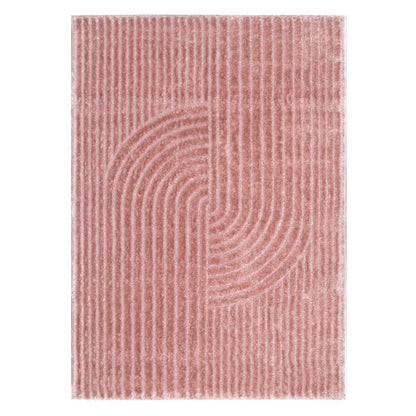 Pebble Dior Blush Shag Rug