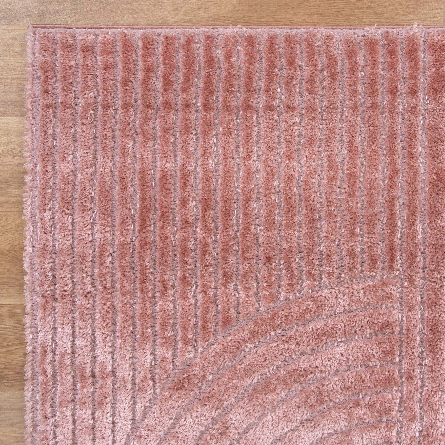 Pebble Dior Blush Shag Rug