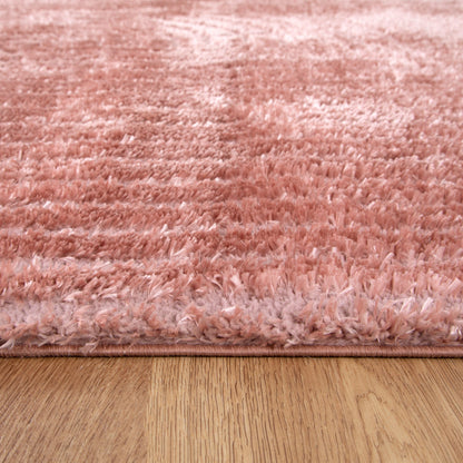 Pebble Dior Blush Shag Rug