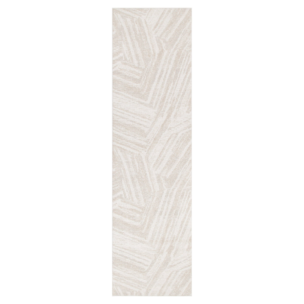 Solstice Geo Lines Beige Cream Rug - TOS1