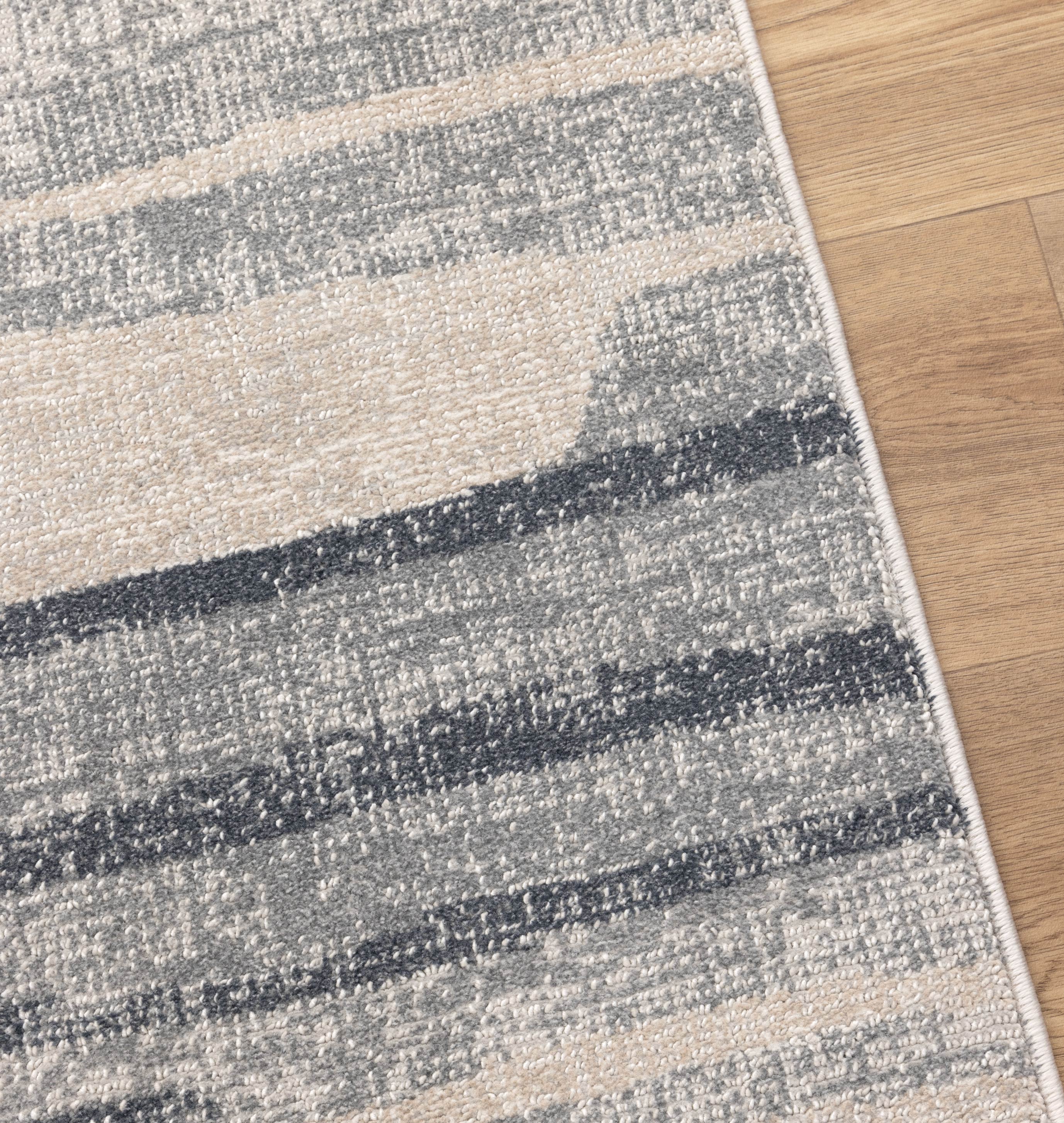 Solstice Watercolour Blue Rug - TOS3