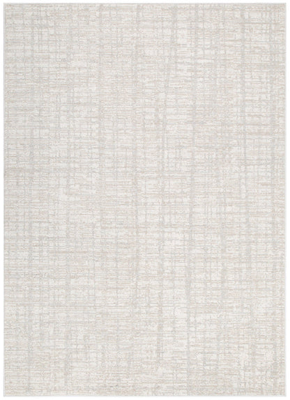 Solstice Distressed Lines Grey Beige Rug - TOS4