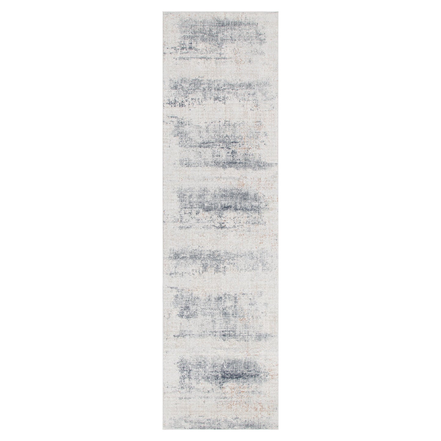 Solstice Distressed Splash Beige Blue Rug TOS5
