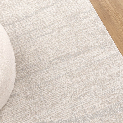 Solstice Lines Grey Beige Rug - TOS6