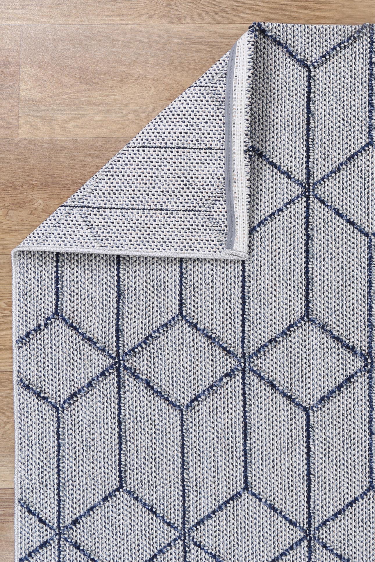 Torrelle Greenslade Charcoal Geometric Flatweave Rug
