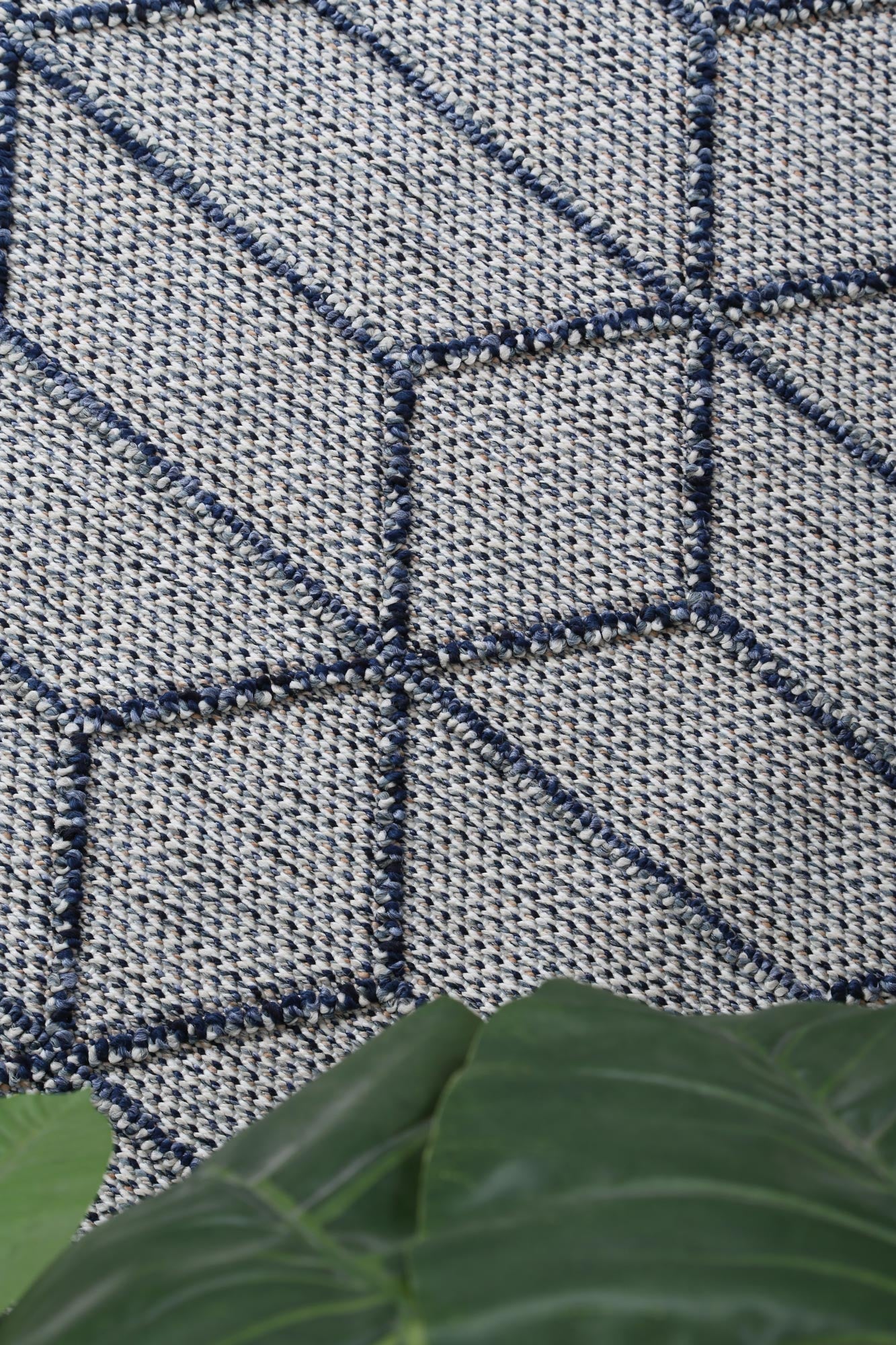 Torrelle Greenslade Charcoal Geometric Flatweave Rug