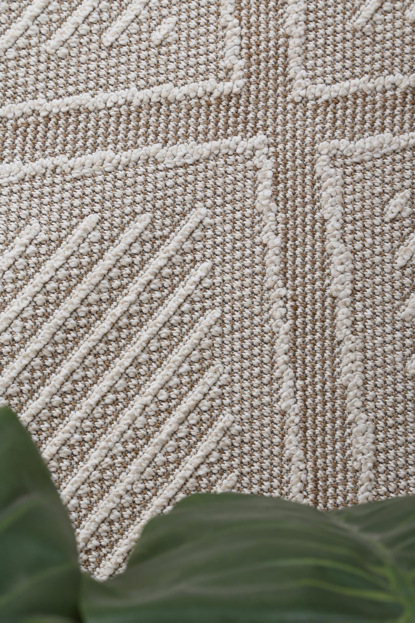 Torrelle Kenilorea Beige Geometric Flatweave Rug