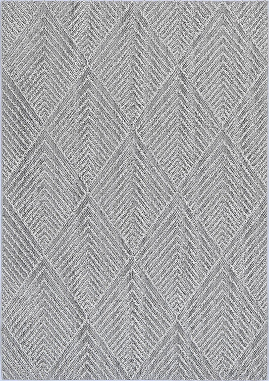 Torrelle Menapi Ash Geometric Flatweave Rug