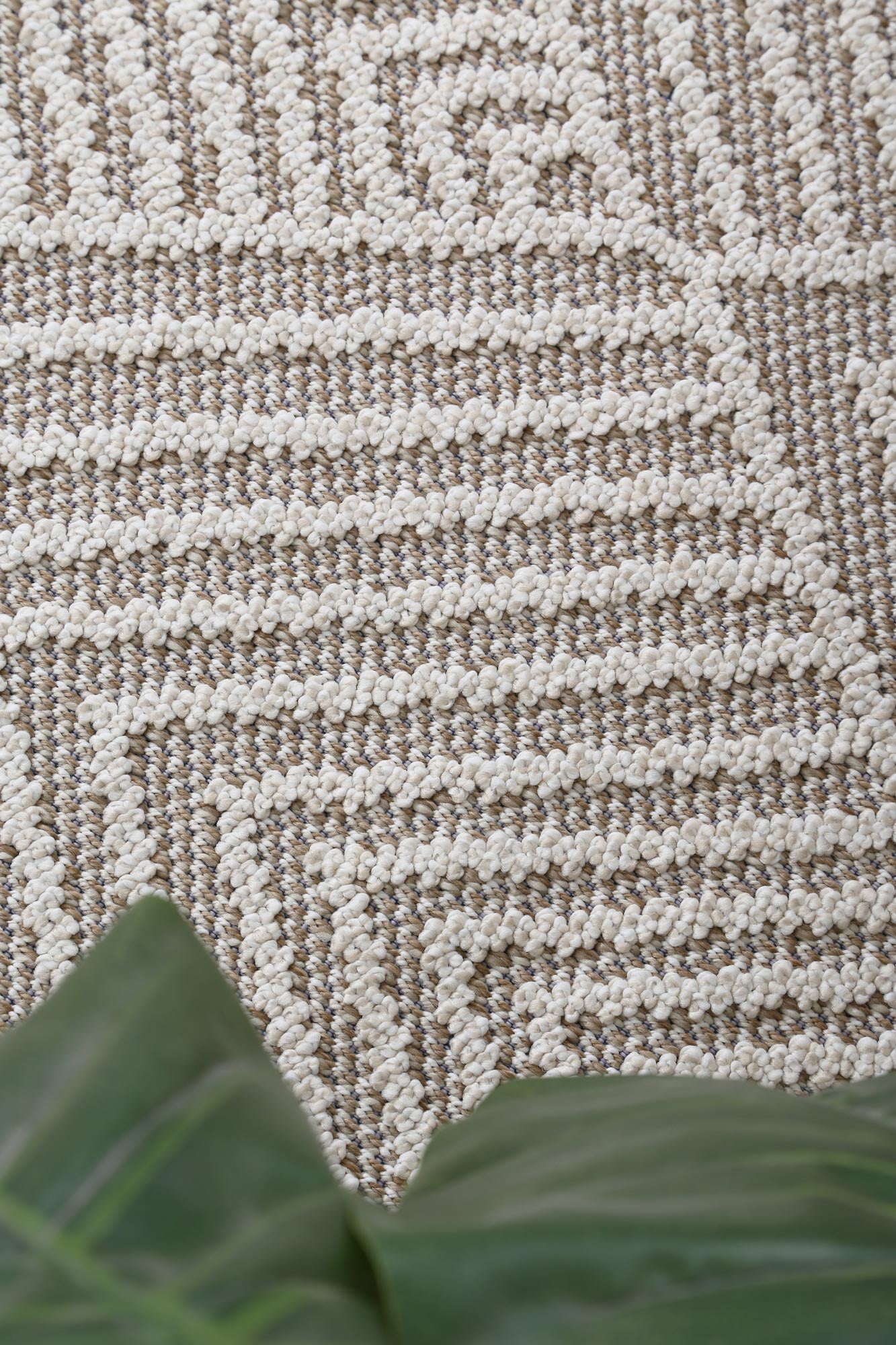 Torrelle Onika Beige Geometric Flatweave Rug