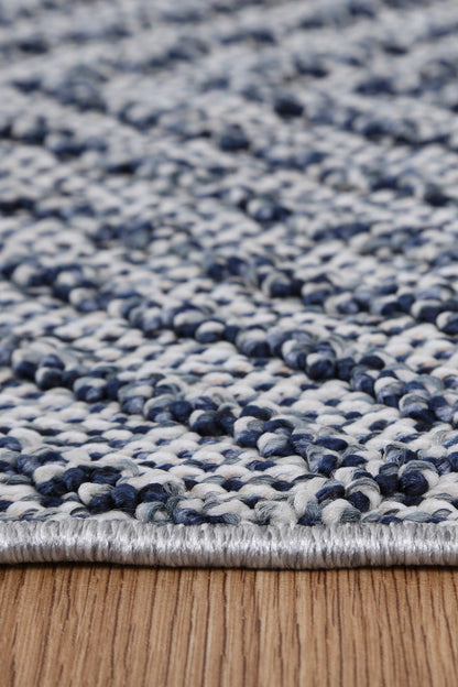 Torrelle Naka Charcoal Geometric Flatweave Rug