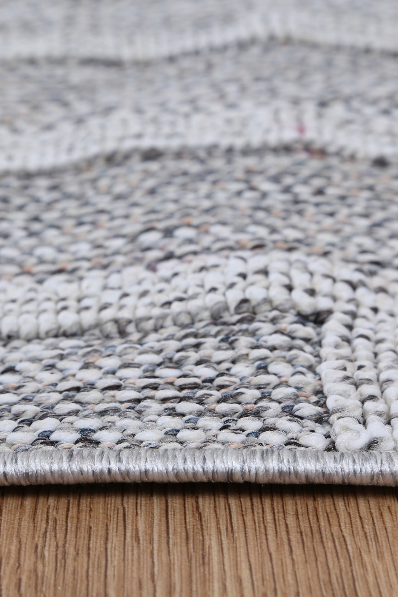 Torrelle Devesi Grey Geometric Flatweave Rug