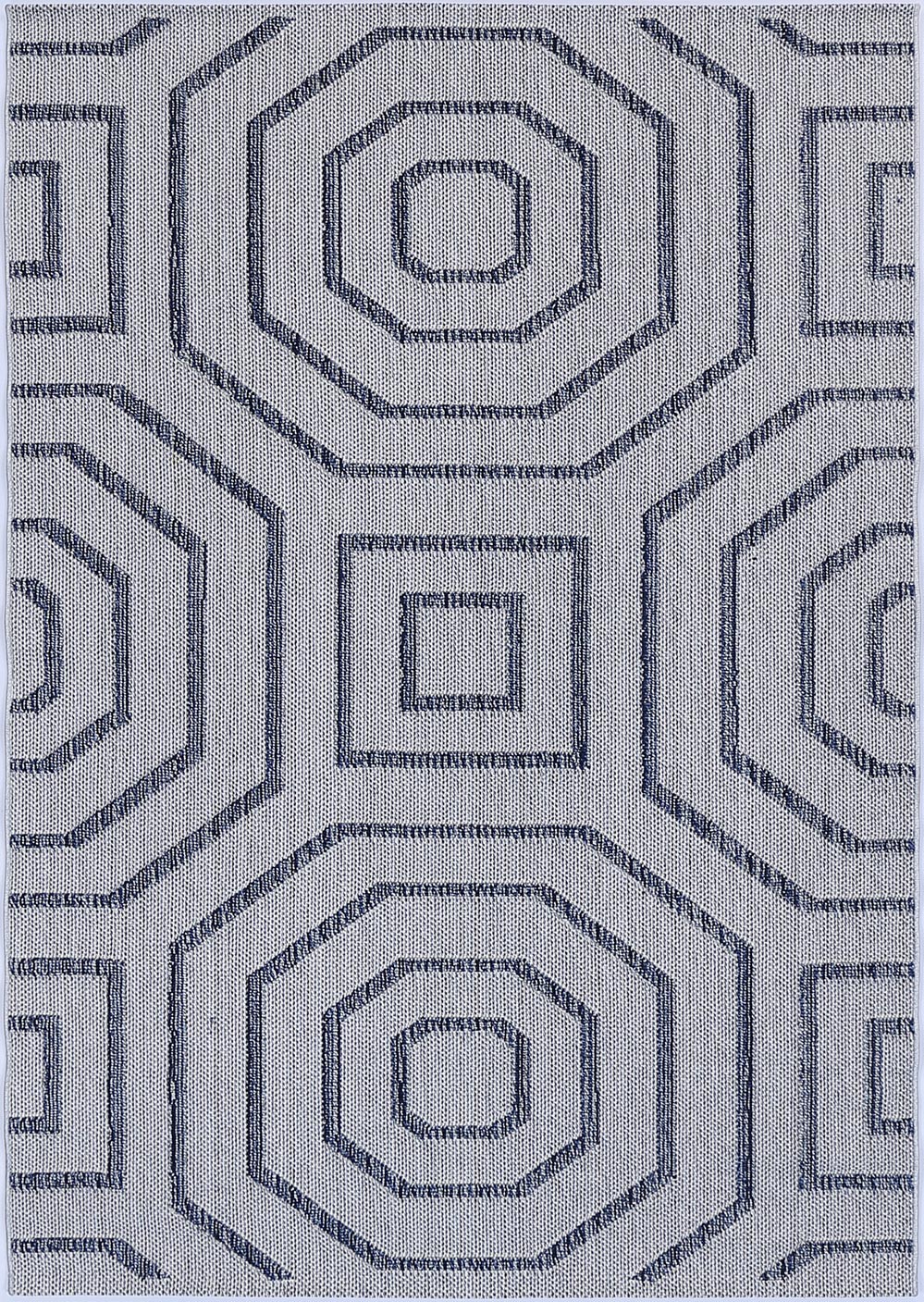 Torrelle Hale Charcoal Geometric Flatweave Rug