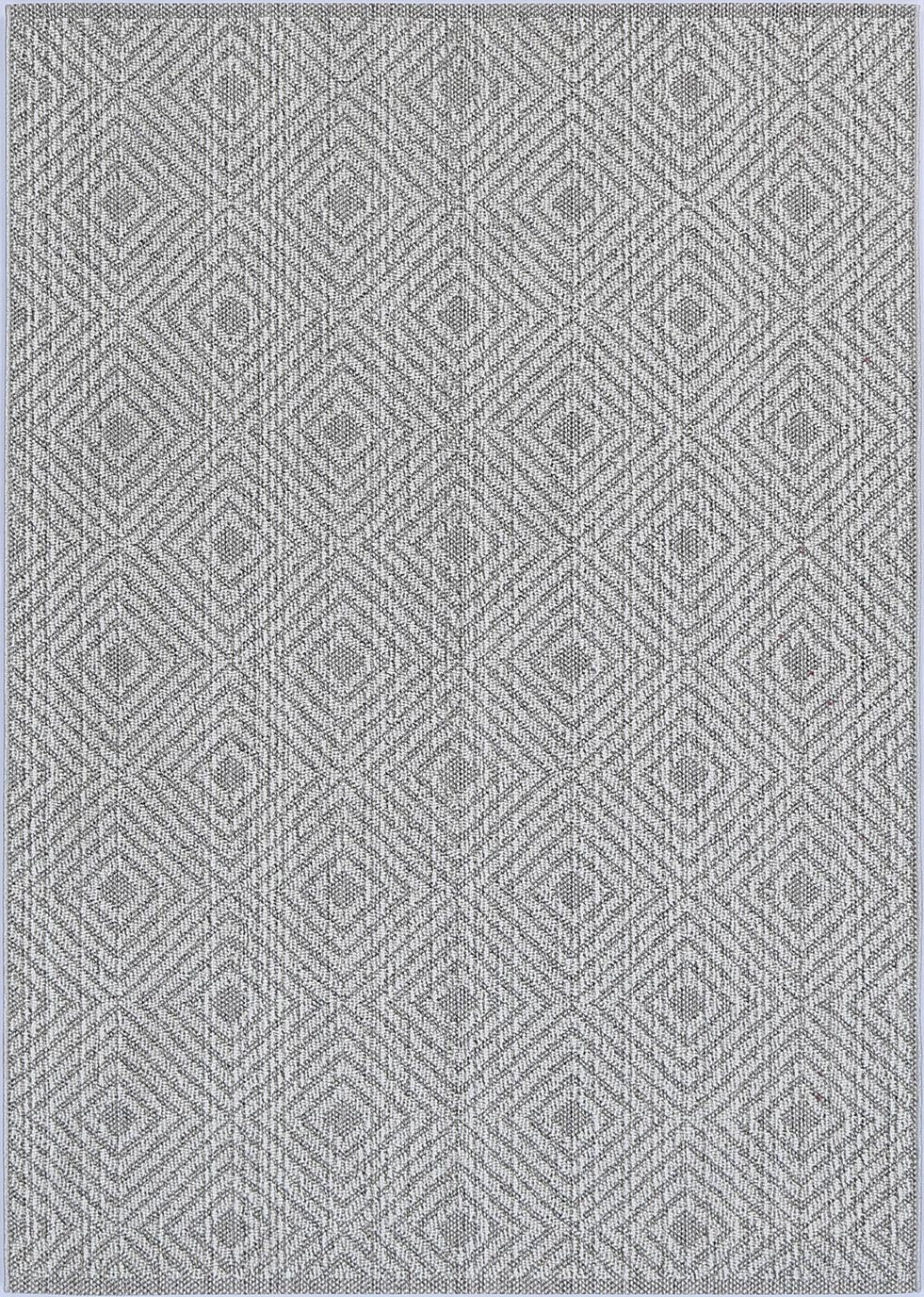 Torrelle Walasi Ash Geometric Flatweave Rug