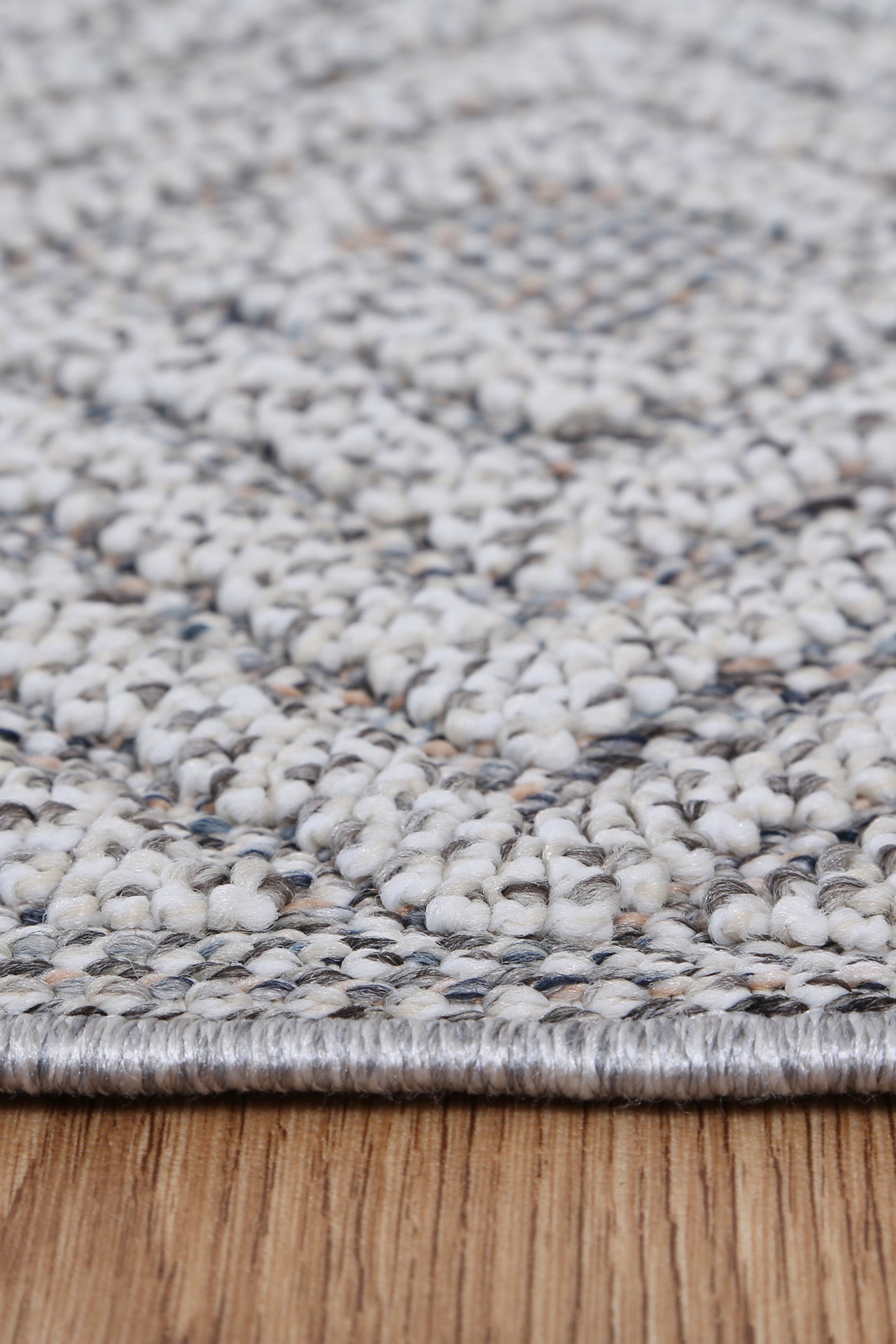 Torrelle Fugui Grey Geometric Flatweave Rug