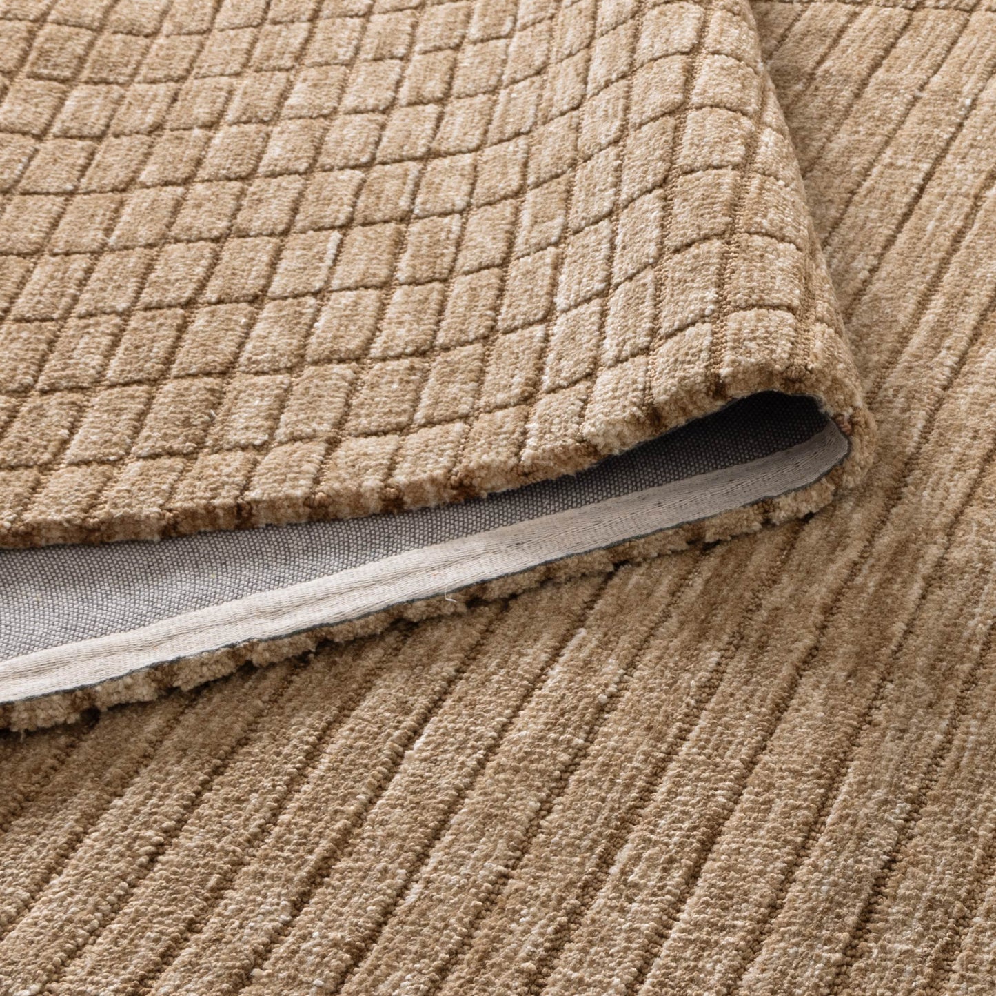 Kyoto Warm Sand Carved Rug - Kyoto03